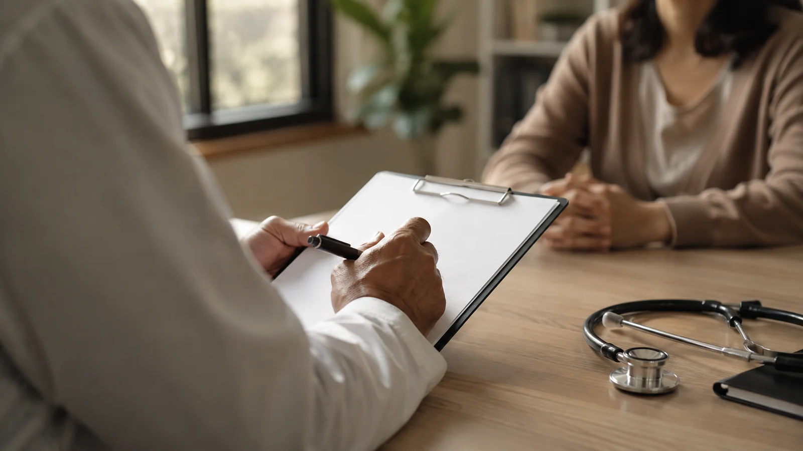A scene representative of medical practice life in United Kingdom